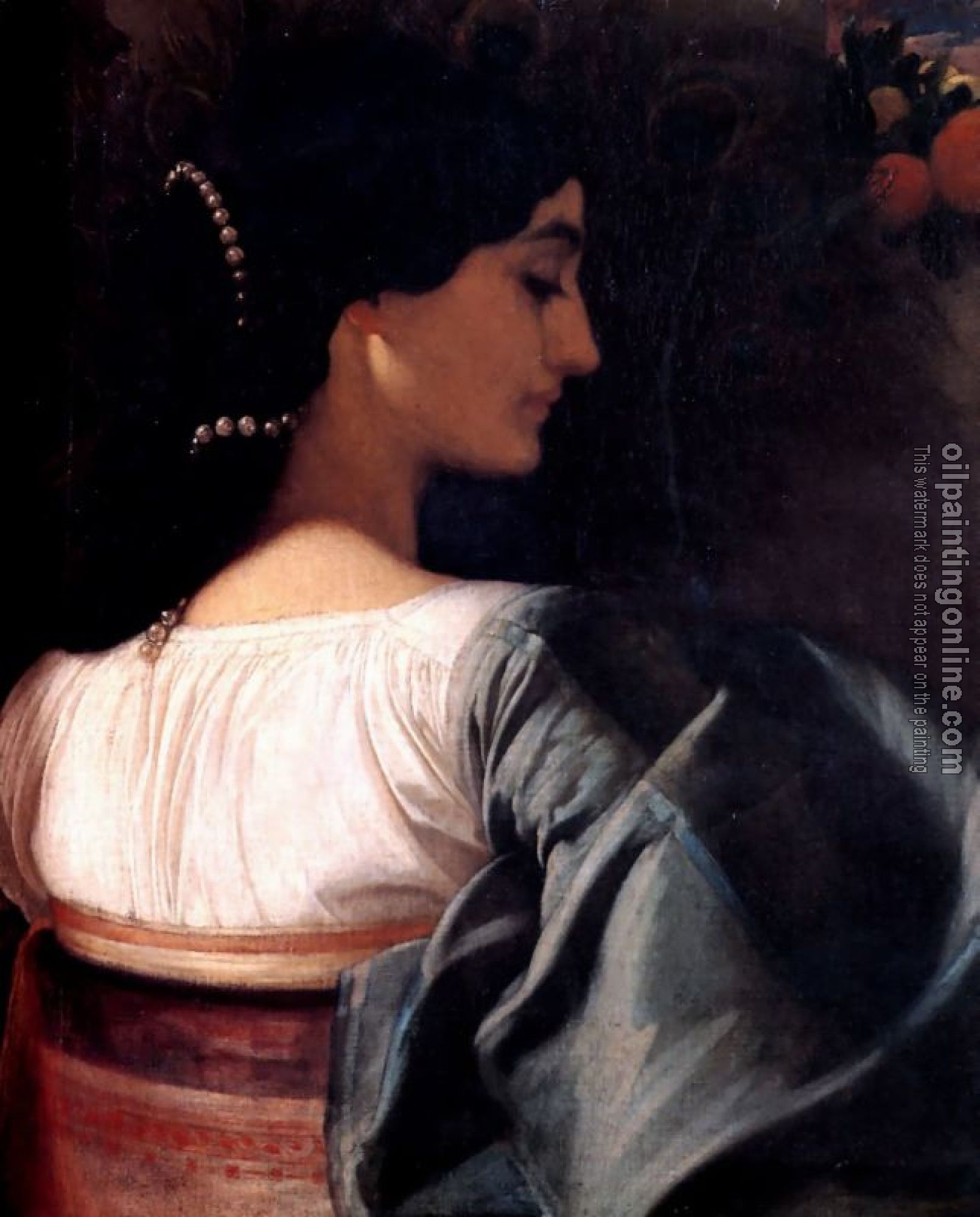 Leighton, Lord Frederick - An Italian Lady